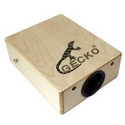 GECKO C-68B Portable Cajon Box Drum Flat Hand Tambourines Performance for Band