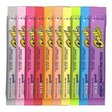 Sqwincher Qwik Stik ZERO - 50 Pack, 10 Flavors Assorted Electrolyte Powder 20oz