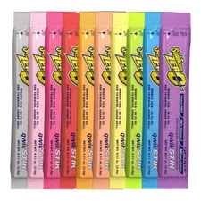 Sqwincher Qwik Stik ZERO - 50 Pack, 10 Flavors Assorted Electrolyte Powder 20oz