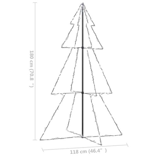 Weihnachtsbaum LED Lichterbaum Christbaum Tannenbaum Metallbaum Innen Außen - Bild 37 von 48