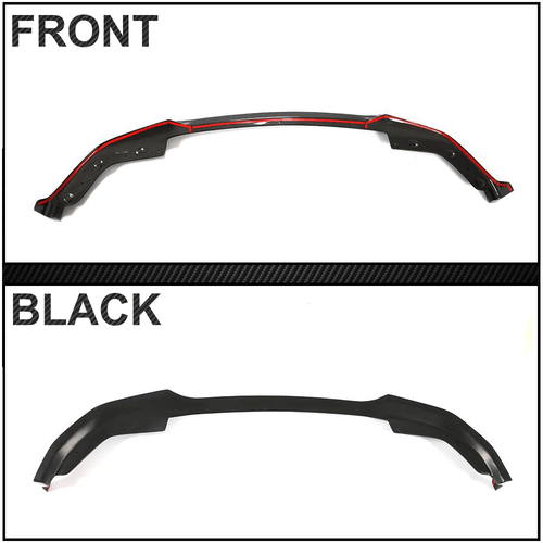 Spoiler anteriore in carbonio labbro anteriore splitter spada per BMW G20 G28 pacchetto M M340i - Foto 11 di 12