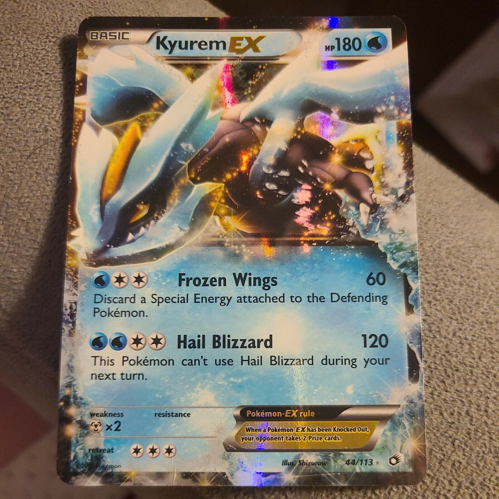 Mavin  Carta POKEMON ZEKROM EX BW38 - HOLO - MINT - ITA