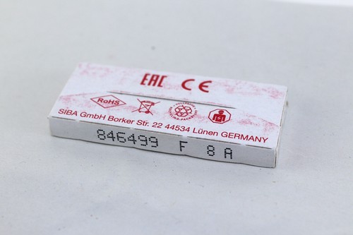 SIBA 10x G-Sicherungseinsatz 250V 8A 5x20mm flink quick fuse Glas #7000134 - Picture 4 of 4