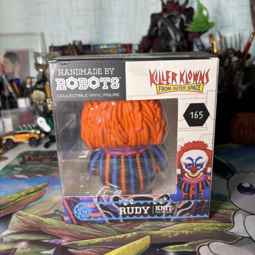 Figura de vinilo de 5" hecha a mano por ROBOTS: Killer Klowns From Outer Space Clown Rudy - Imagen 3 de 7