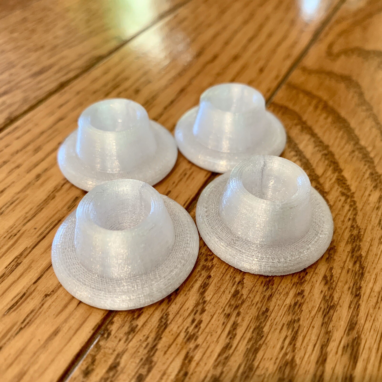 Replacement Chair Glides x4 7/16” Eames Eiffel Base Furniture Feet