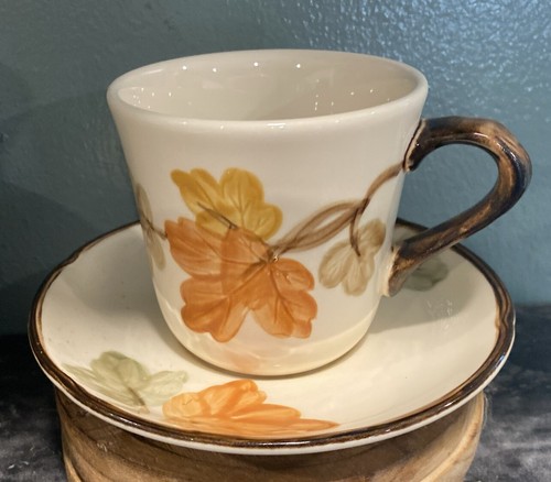 Franciscan October Cups And Saucers (6 Cups/6 Saucers) - Bild 2 von 7