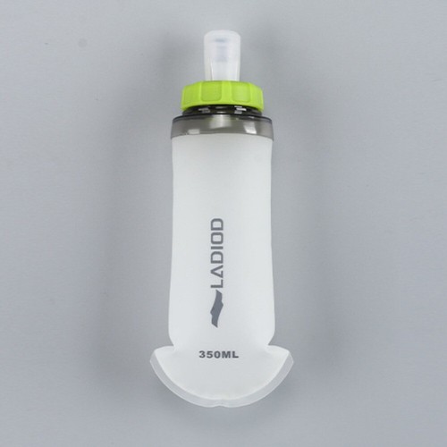 350ml TPU Folding Soft Flask Sports Water Bottle Camping For Running Cycling~ - Picture 10 of 15