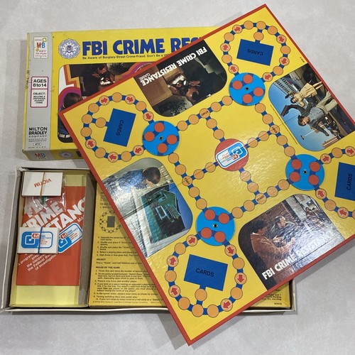 *Incomplete* Vintage Boardgame Lot 6 Games! Family Feud FBI Resistance Tiddly - Picture 2 of 7