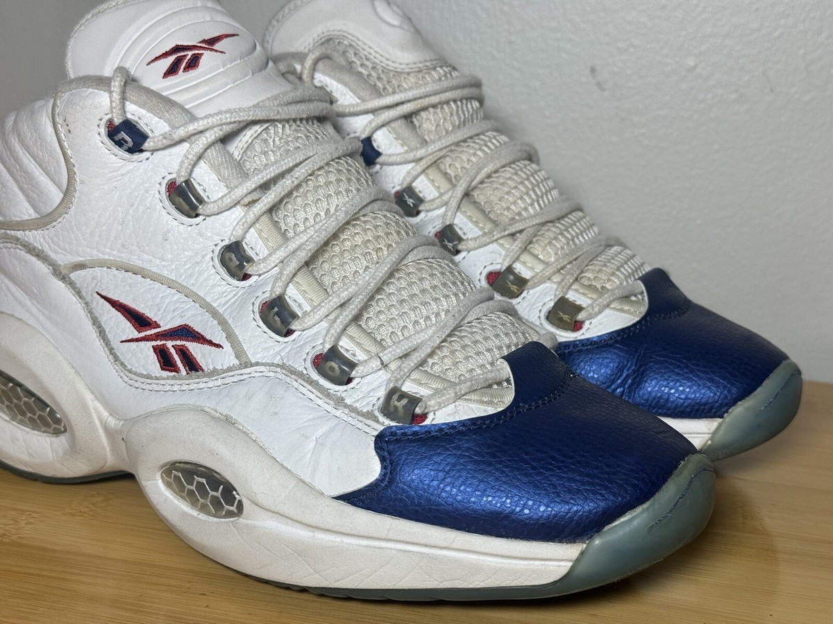Size 10.5 - Reebok Question Mid 2016 Blue Toe J82534 | eBay display picture 2
