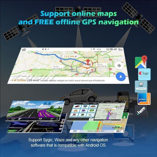 8.8" IPS Android 11 GPS Autoradio für Audi A5 WiFi CarPlay BT DAB+ CANBUS 64GB - Bild 4 von 12