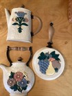 Vintage Kitschy Home Interiors and Gifts Pots and Pan Wall Hanging Decor Lot