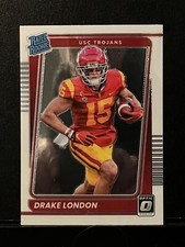 Drake London 2022 Panini Chronicles Donruss Optic Draft Picks #12 (RC)