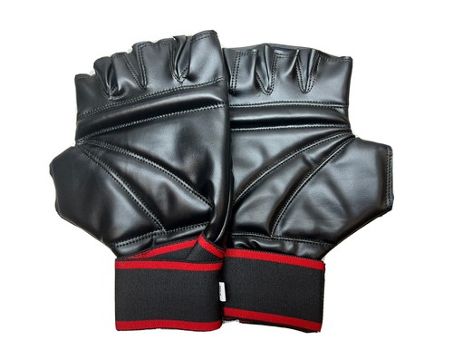 Guantes de gel MMA bolsa sin dedos guantes entrenamiento boxeo must guantes tailandeses. Repuesto MMA - Imagen 2 de 11
