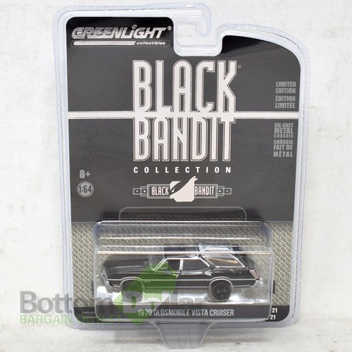 Greenlight Black Bandit Series 21 1970 Oldsmobile Vista Cruiser