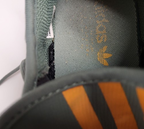 Zapatillas deportivas ADIDAS Tubular Shadow para hombre talla 10 verdes BY3573 modificadas - Imagen 12 de 14