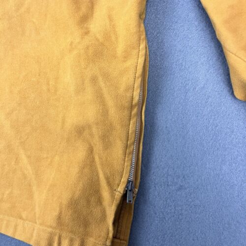 True Vintage 60er Peter's Whaler Schnür Western Wildleder Hemd hellbraun Herren Gr. M - Bild 3 von 7