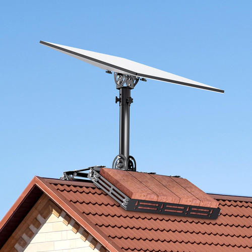 Starlink Gen 3 Roof Ridgeline Mount, Adjustable Tilt 160 Degree and Square Shelf - Picture 9 of 12