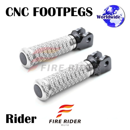 POLE Front CNC Footpegs Footrests For Suzuki GSXR 600/ 750 06-16 07 08 09 10 11 - Bild 10 von 10