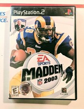 Madden NFL 2003 (Sony PlayStation 2, PS2, 2002) CIB Complete In Box TESTED 