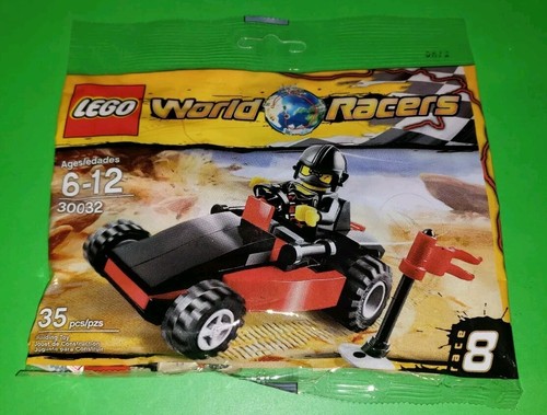 LEGO World Racers DUNE BUGGY Polybag Set 30032 New Sealed 2010 Minifigure & Car - Picture 1 of 4