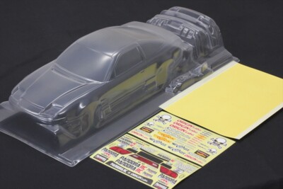 RC 1/10 Nissan 180SX RPS13 Origin Labo Clear Body Set RC 1/10 Nissan 180SX RPS13 Origin Labo Clear Body Set