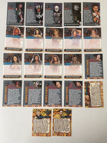SETS OF WRESTLING CARDS AND STICKER FROM THE 1980s 90s TEMPO GLADIATORS - Picture 59 of 126