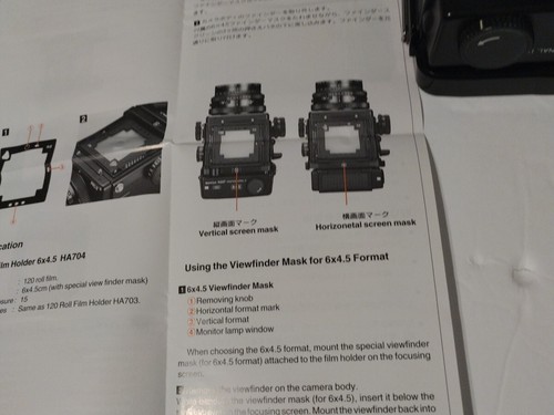 Mamiya RZ 67 Pro II 220 Roll Film Holder HB702 - Picture 20 of 24