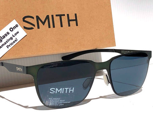 NEW Smith Optics LOWDOWN METAL Matte Moss ChromaPop POLARIZED Black Sunglass - Picture 3 of 19