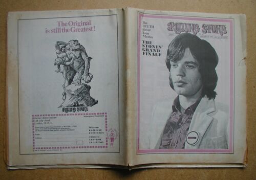 Rolling Stone. #49. January 16, 1970. Rolling Stones, Crosby Stills Nash Young - Picture 2 of 15