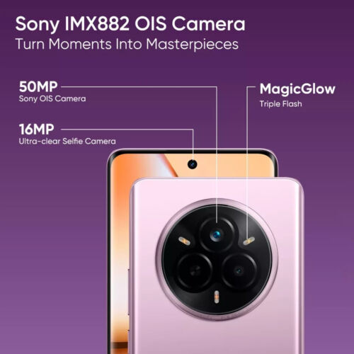 realme 14 Pro+ 5G (Grey 128 GB 8 GB RAM) 6.7" MT6878 Processor Global Version. - Picture 8 of 11