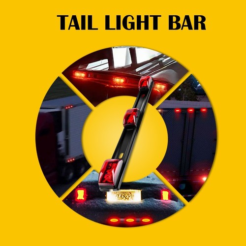 4x Dually Fender Side Marker LED Light+1x ID Bar Light for 99-10 Ford F350 F450 - Picture 16 of 20