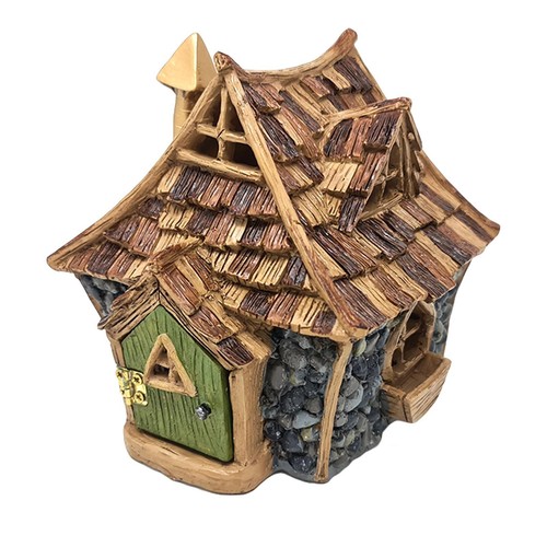 Shingletown Cottage Fiddlehead Fairy Garden Miniature Fairies Home - Picture 2 of 12