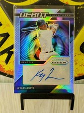 2021 Panini Prizm Kyle Lewis Debut Signatures Silver Prizm Seattle Mariners 🔥