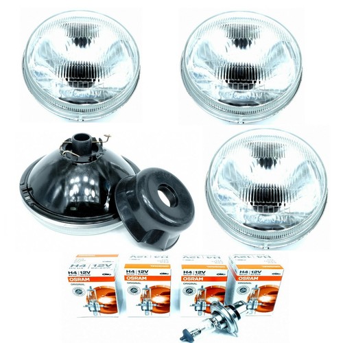HEADLIGHT H4 CLASSIC OLD MODEL - Picture 4 of 8