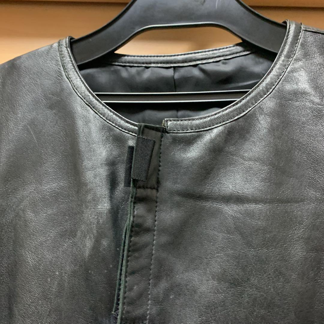 ジャケット・アウター JEAN PAUL GAULTIER HOMME leather jacket Jean Paul Gaultier AW1987 Leather Biker Jacket — Middleman Store