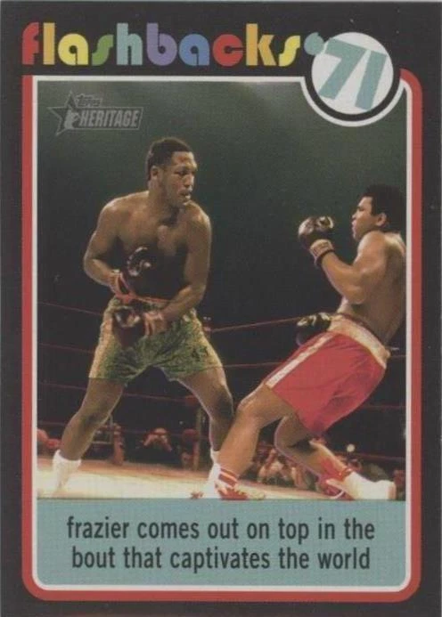 2020 Topps Heritage - Joe Frazier Muhammad Ali #NF-6