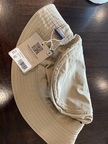 patagonia wavefarer bucket hat Packable Mojave Khaki Size Small NWT - Picture 8 of 8
