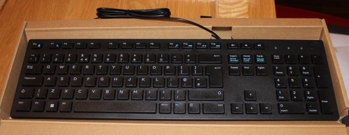 DELL USB TASTATUR KB216 - SCHWARZ - KABELGEBUNDEN - BRANDNEU IM KARTON!!!