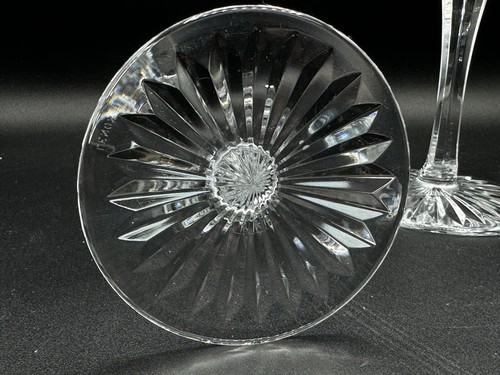 Par de candelabros de vidrio corte Lenox Monticello cristal hechos en EE. UU. - Imagen 5 de 6