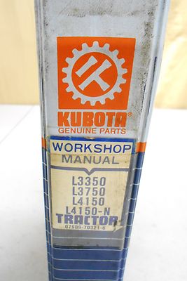 Kubota L3350 Tractor Operators Manual Kubota L3350 Tractor Operators Manual