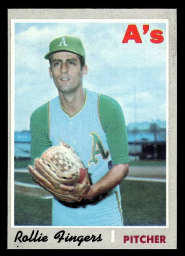 1970 Topps Rollie Fingers Oakland Athletics #502 EX-MT XX3041