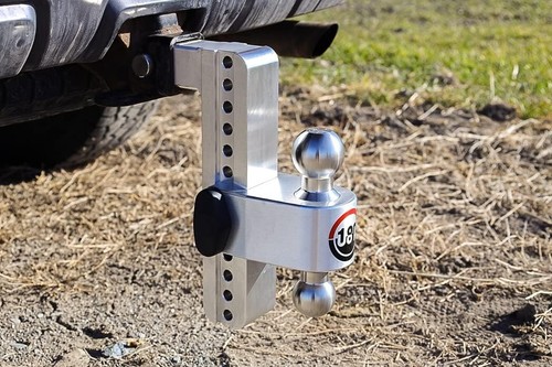 Weigh Safe Adjustable Trailer Hitch Ball Mount - 6" Adjustable Drop Hitch for 2. - Picture 9 of 9