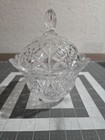 Crystal Bowl Candy Dish DePlomb Lead Covered 6" Made in USA