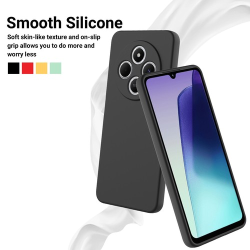 Para Xiaomi Redmi A4, Lujo Suave Silicona Líquida Recubrimiento Tacto Sensación Trasera Estuche Cubierta - Imagen 28 de 33