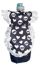 Halloween Hearts & Skulls Apron Cover-up for Dish Soap Pancake Syrup Catsup Gift
