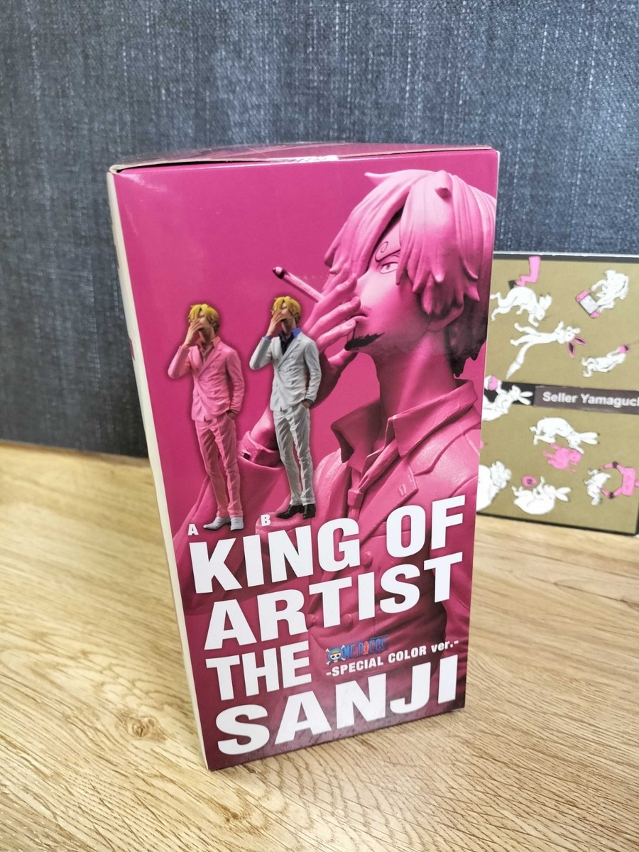 BANDAI - king of  artist  サンジ pink white ルフィ 20th Amazon.com: Banpresto One Piece King of Artists Monkey D