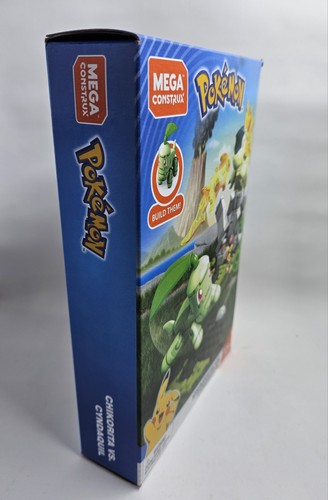 Mega Construx Pokémon Chikorita vs. Cyndaquil Set Retired FVK69 (129 Pieces) NEW - Picture 3 of 4