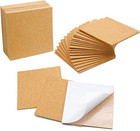 50 Pcs Self Adhesive Cork Squares, MYYZMY 4 X 4 Inch Cork Backing Sheets, 2Mm Th
