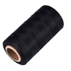 eBoot 260m 150D 1 mm Leather Sewing Waxed Thread Cord for Craft Black