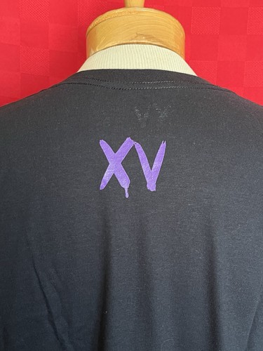 NEW NWOT XV Brand Graphic Logo Shirt Size Large Mouth Tongue 15 Ides Of March - Picture 7 of 10